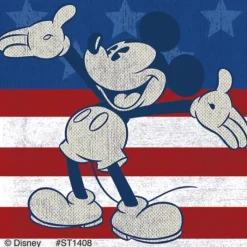 Fourth Of July | Disney Stickers<SmileMakers Mickey Mouse 4th of July Stickers - Character Stickers from
