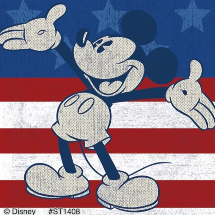 Fourth Of July | Disney Stickers<SmileMakers Mickey Mouse 4th of July Stickers - Character Stickers from