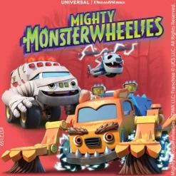 Character Stickers | Stickers<SmileMakers Mighty Monster Wheelies Stickers - Stickers from