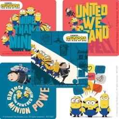 Character Stickers<SmileMakers Minions: The Rise of Gru Stickers - Stickers from