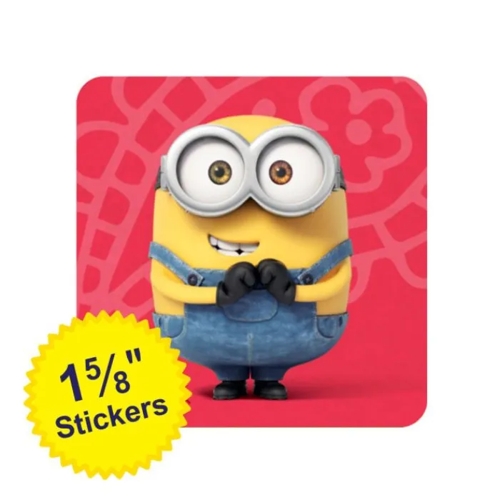 Valuestickers | Character Stickers<SmileMakers Minions Value Stickers -Stickers from