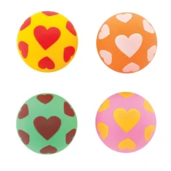 Valentine's Day | Toy Balls<SmileMakers 30mm Scatter Heart Bouncing Balls -Toy Balls from