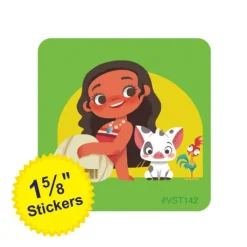 Valuestickers | Disney Stickers<SmileMakers Moana Value Stickers -Stickers from