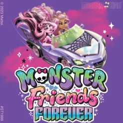 Character Stickers<SmileMakers Monster High Friends Forever Sticker