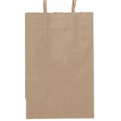 Take Home Bags | Take Home Bags<SmileMakers Natural Kraft Paper Shopper - Custom/Promotional Miscellaneous from