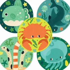 Stickers | Other Fun Stickers<SmileMakers Ocean Pals Stickers - Stickers From