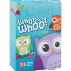Bandages | Medical Practice Essentials<Curad 20 Owls bandages - SmileMakers