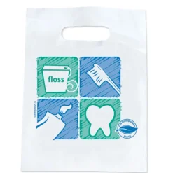Take Home Bags | Take Home Bags<SmileMakers Oxobiodegradable Tooth, Brush, Floss Bags