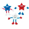 Fourth Of July | Figurines<SmileMakers Patriotic Star Bendable Characters -Toy Figurines from