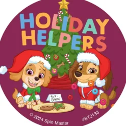 Christmas | Nickelodeon Stickers<SmileMakers PAW Patrol Holiday Helpers Stickers - Stickers from