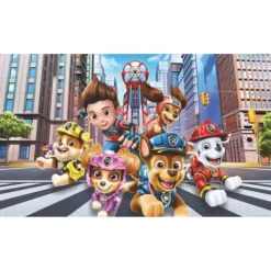Wall Decals<SmileMakers Paw Patrol The Movie Peel & Stick Mural - Office Décor from
