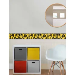 Wall Decals<SmileMakers PokéMon Pikachu Peel & Stick Border - Office Décor from