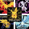 Character Stickers<SmileMakers Pokémon Legendary Stickers - Stickers from