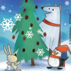 Seasons | Christmas<SmileMakers Polar Pals Stickers - Stickers from