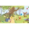 Wall Decals<SmileMakers Pooh & Friends Chair Rail Wall Mural - Office Décor from