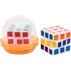 Fidget & Distraction Toys | Fidget & Distraction<SmileMakers Puzzle Cubes in 2" Capsules - Capsule Toys from