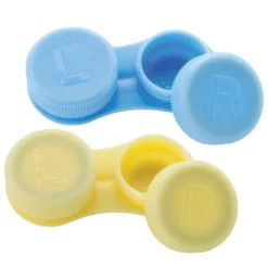 Contact Lens Cases | Vision Practice Essentials<SmileMakers Ridged Screw Cap Contact Cases - Contact Lens Cases from