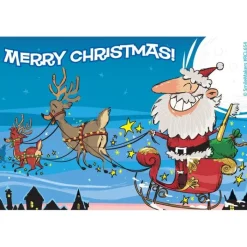 Christmas | Recall Cards<SmileMakers Santa Christmas Recall Cards - Custom Recall Cards from