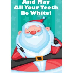 Christmas<SmileMakers Santa's White Teeth Greeting Cards