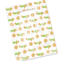 Take Home Bags | Take Home Bags<SmileMakers Scatter Print Smile Flower Bags - Scatter Dental Bags from