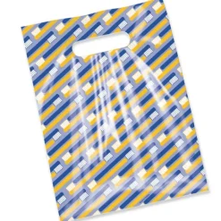 Take Home Bags | Take Home Bags<SmileMakers Scatter Print Toothbrush Lines Bags - Scatter Dental Bags from