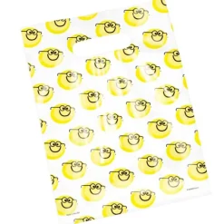 Take Home Bags | Take Home Bags<SmileMakers Scatter Smiley Guy with Glasses Bags- Plastic Take home bags from