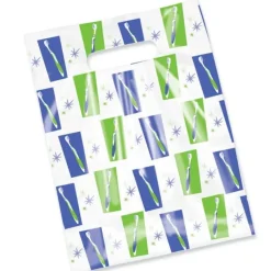 Take Home Bags | Take Home Bags<SmileMakers Scatter Sparkle Brush Bags - Scatter Dental Bags from