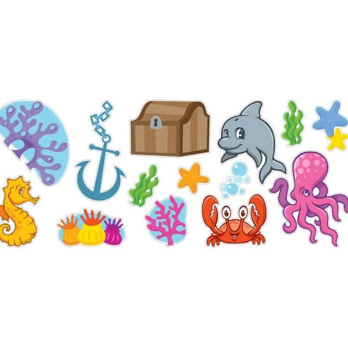 Wall Decals<SmileMakers Sea Life Pals Assorted Wall Decals - Office Décor from