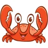 Wall Decals<SmileMakers Sea Life Pals Crab Wall Decal - Office Decor from