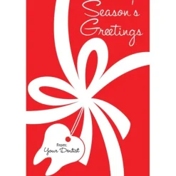 Christmas<SmileMakers Seasons Greetings Dental Greeting Cards – Patient Cards