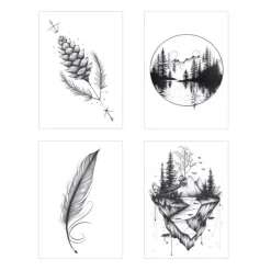 Toys | Toys & Prizes<SmileMakers Serene Nature Temporary Tattoos - Temporary Tattoos from