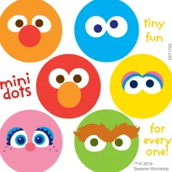 Character Stickers<SmileMakers Sesame Street Mini Dot Stickers - Stickers from