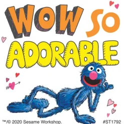 Character Stickers<SmileMakers Sesame Street Monsters Stickers - Stickers from