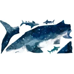 Wall Decals<SmileMakers Shark Giant Wall Decals - Office Décor from