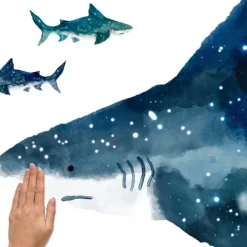 Wall Decals<SmileMakers Shark Giant Wall Decals - Office Décor from