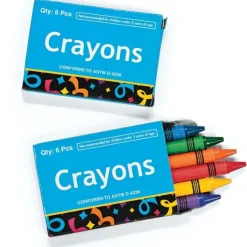 Pencils & Coloring | Valuetoys<SmileMakers Six-pack Crayon Boxes from
