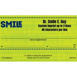 Appointment Cards<SmileMakers Smile Appointment Cards - Appointment Cards - from