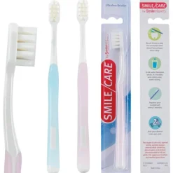 Toothbrushes | Dental Practice Essentials<SmileMakers SmileCare™ Adult Orthodontic V-trim Toothbrushes - Toothbrushes from