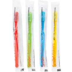 Toothbrushes | Dental Practice Essentials<SmileCare ™ Adult Pre-Pasted Disposable Toothbrushes - Toothbrushes from SmileMakers