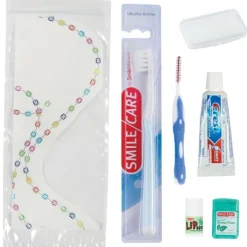 Dental Kits | Dental Practice Essentials<SmileMakers SmileCare™ Orthodontic Premium Zippered Bag Dental Kits - Dental Kits From