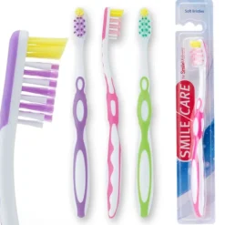 Toothbrushes | Dental Practice Essentials<SmileCare ™ Pre-teen Sure Tip Toothbrushes - Toothbrushes from SmileMakers