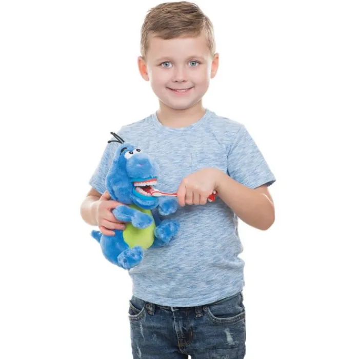 Dental Patient Education | Dental Practice Essentials<SmileCare Rex the Dinosaur Dental Plush - Patient Education from SmileMakers