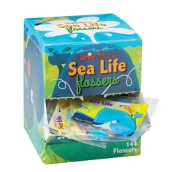 Toothpaste, Floss & Mouthwash | Dental Practice Essentials<SmileCare ™ Sea Life Flossers - Dental Floss from SmileMakers