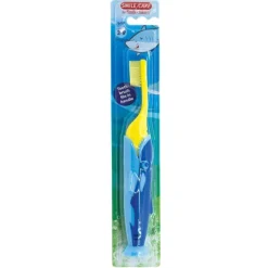 Toothbrushes | Dental Practice Essentials<SmileMakers SmileCare™ Shark Attack Toothbrush and Holder - Toothbrushes from