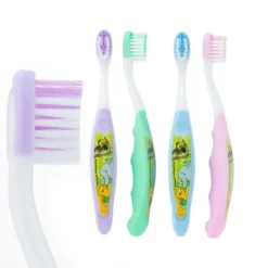 Toothbrushes | Dental Practice Essentials<SmileCare ™ Toddler Jungle Friends Toothbrushes - Toothbrushes from SmileMakers