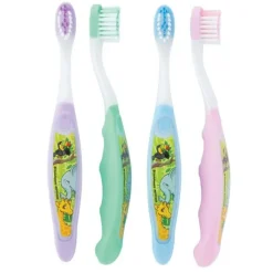 Toothbrushes | Dental Practice Essentials<SmileCare ™ Toddler Jungle Friends Toothbrushes - Toothbrushes from SmileMakers
