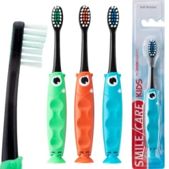 Toothbrushes | Dental Practice Essentials<SmileCare ™ Toddler Monster Eye Toothbrushes - Toothbrushes from SmileMakers