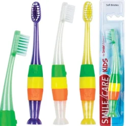 Toothbrushes | Dental Practice Essentials<SmileCare ™ Youth Fun Grip Toothbrush - Toothbrushes from SmileMakers