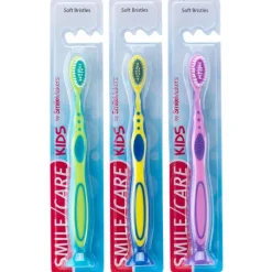 Toothbrushes | Dental Practice Essentials<SmileCare ™ Youth Fun Handle Toothbrushes - Toothbrushes from SmileMakers