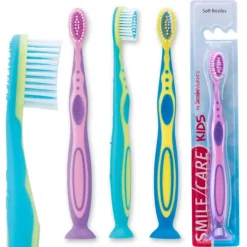 Toothbrushes | Dental Practice Essentials<SmileCare ™ Youth Fun Handle Toothbrushes - Toothbrushes from SmileMakers